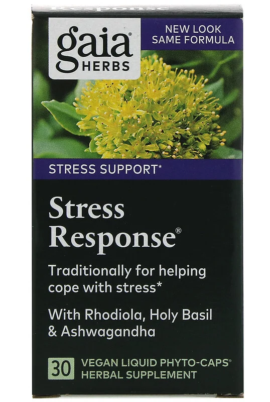 Gaia Herbs Stress Response 30 Capsules
